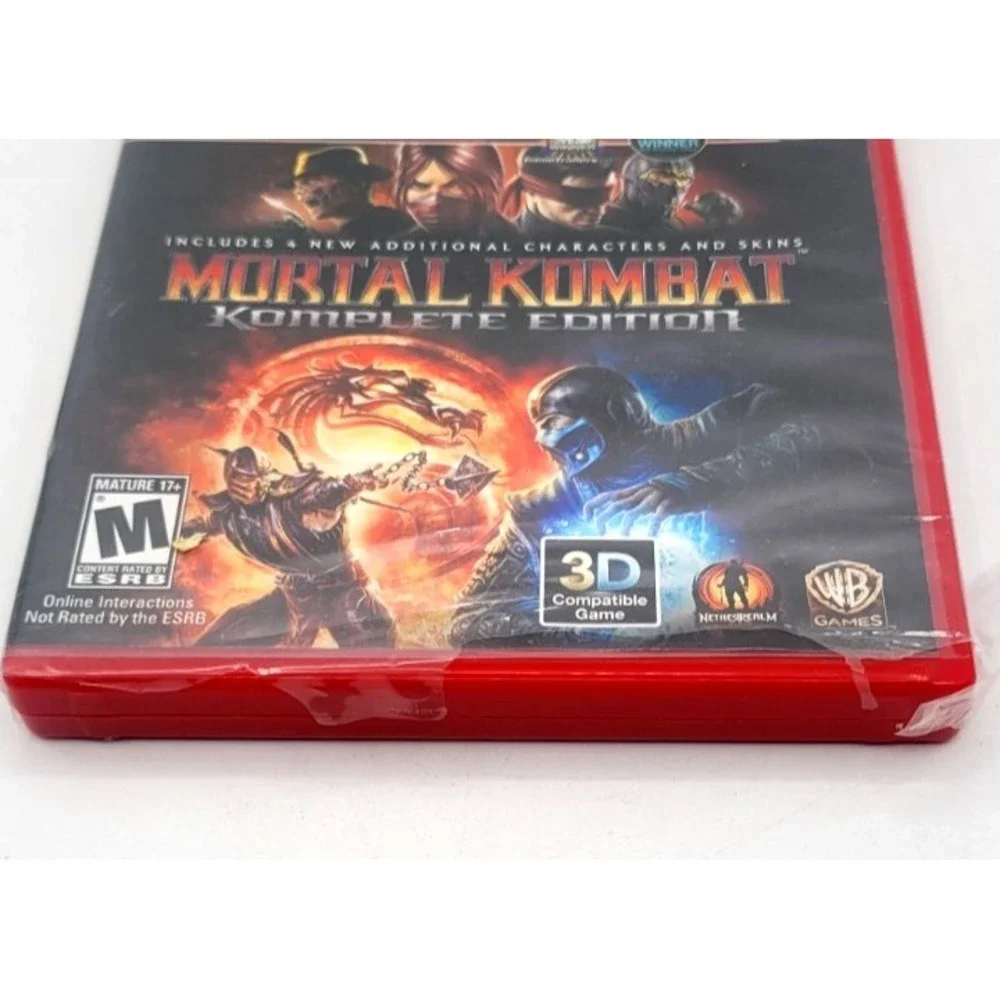 Mortal Kombat Komplete Edition (Greatest Hits) PS3 FACTORY SEALED NEW *READ*